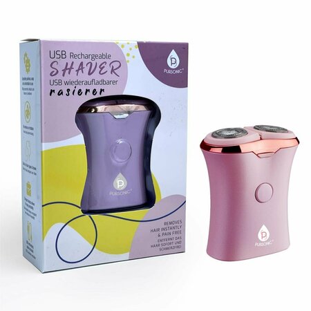 QUICK SHAVE Rechargeable USB Shaver for Ladies, Pink QU3740017